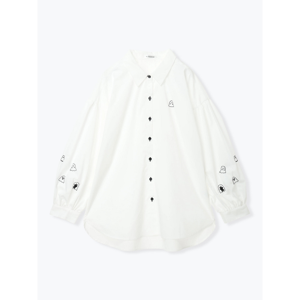 【WEB限定】オバケ刺繍シャツ