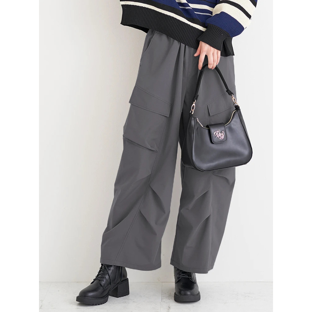 カーゴカーブワイドパンツ