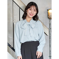 【正解ブラウス】 リボンタイブラウス