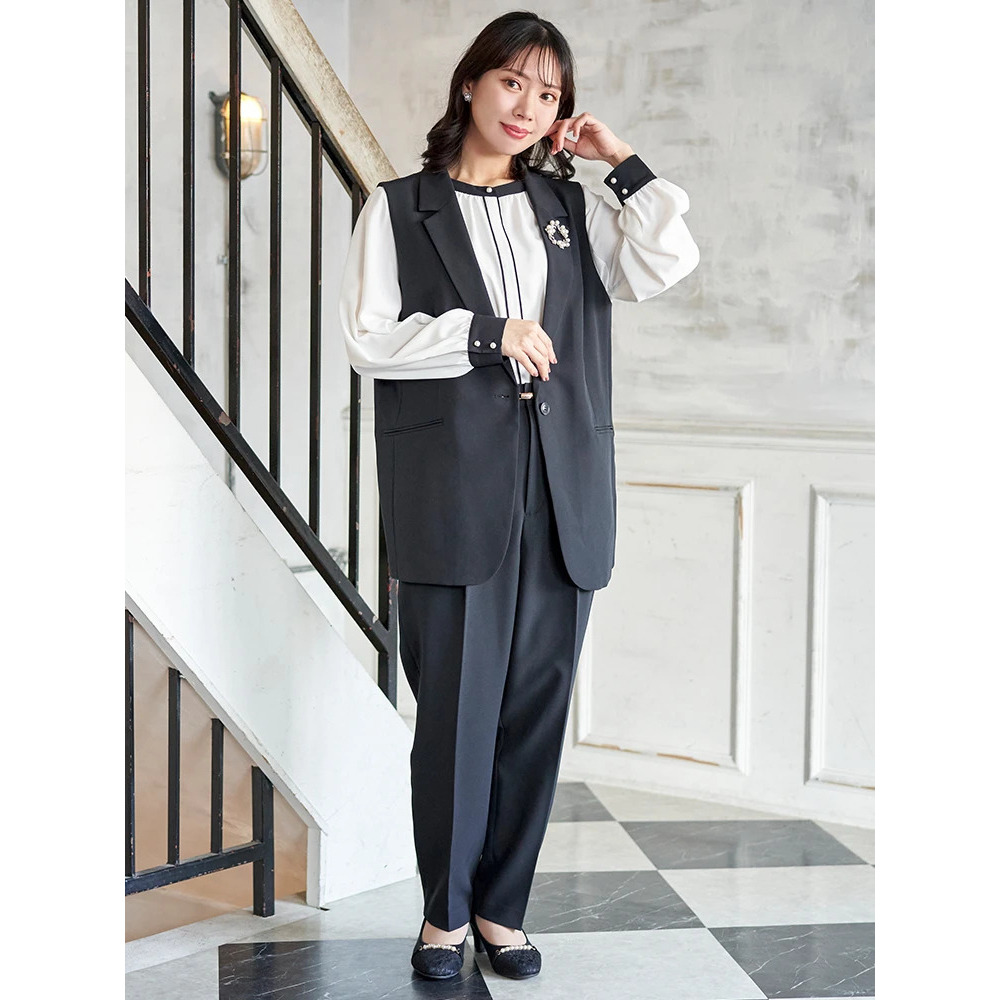 【Wクロス】テーパードパンツ(セットアップ可)10