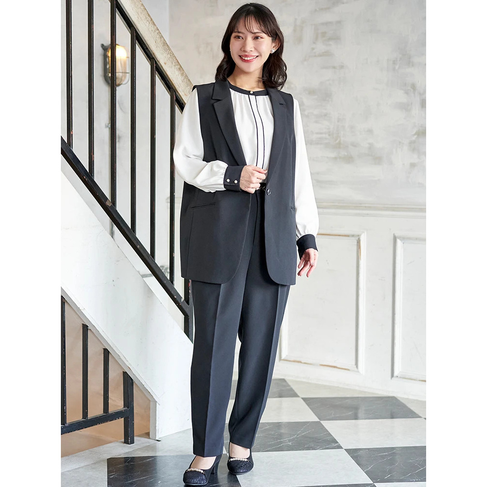 【Wクロス】テーパードパンツ(セットアップ可)12