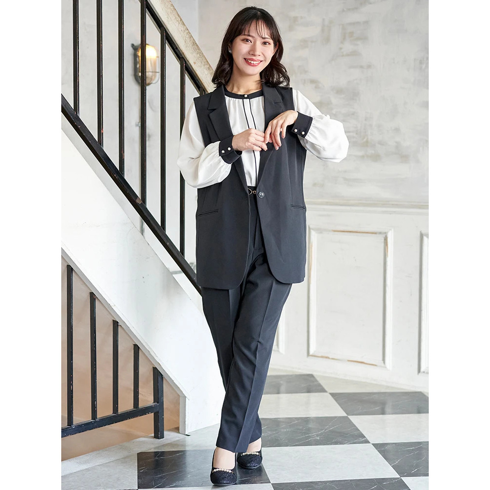 【Wクロス】テーパードパンツ(セットアップ可)13