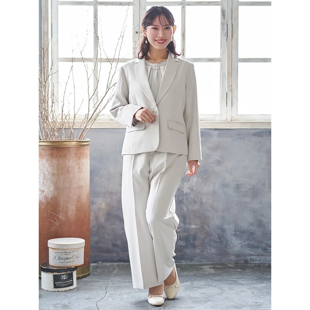 【Wクロス】ワイドパンツ(セットアップ可)11