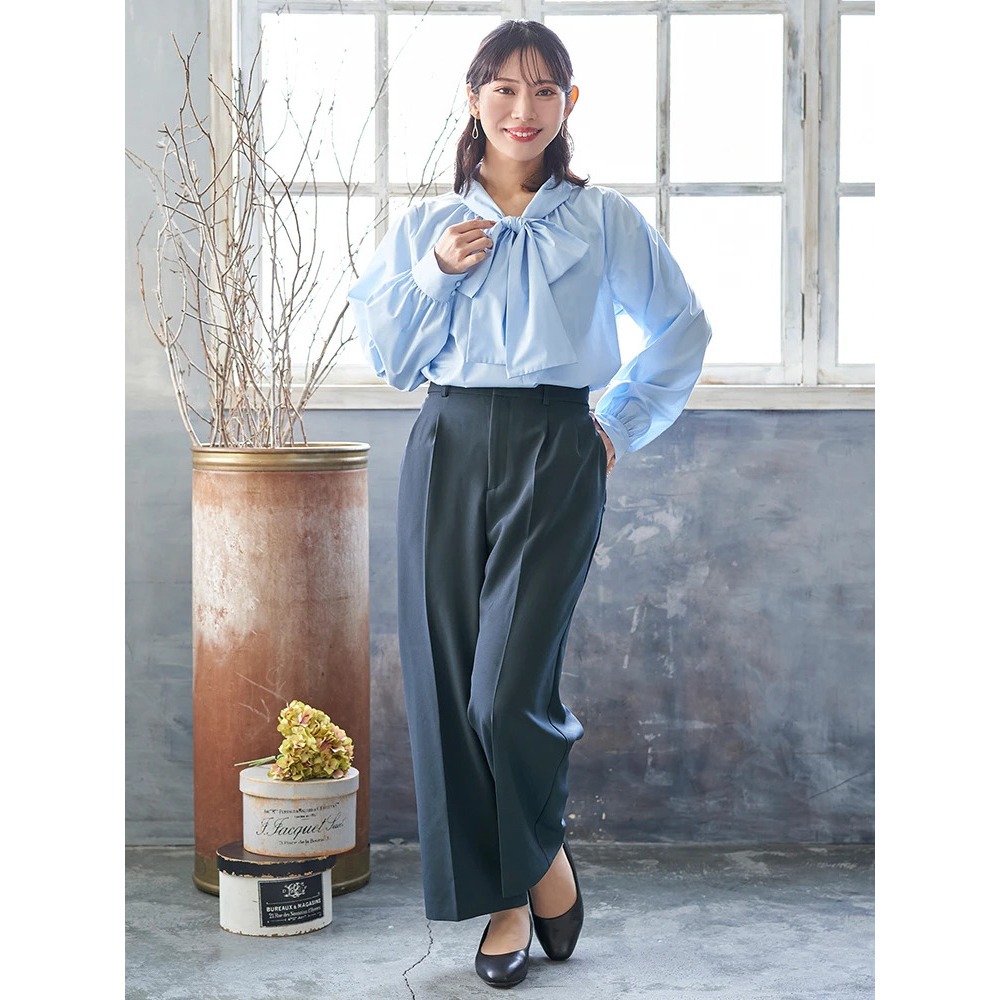 【Wクロス】ワイドパンツ(セットアップ可)21