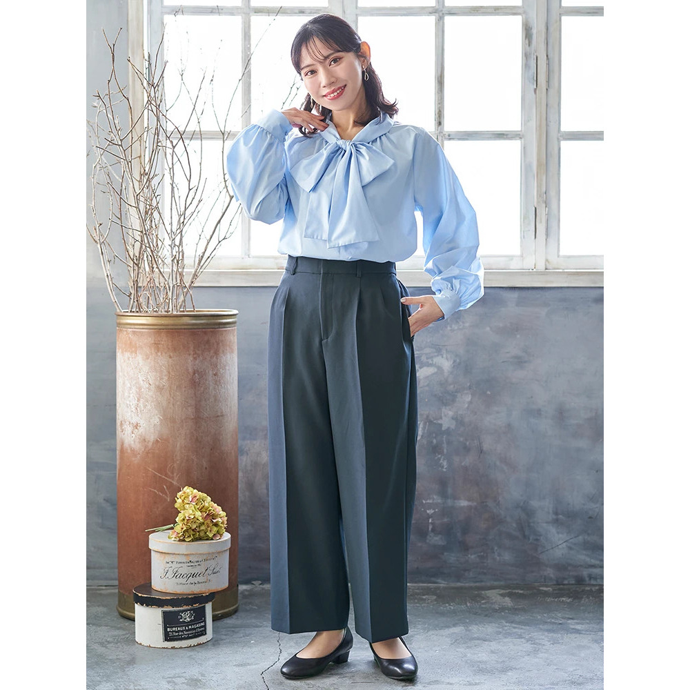 【Wクロス】ワイドパンツ(セットアップ可)22