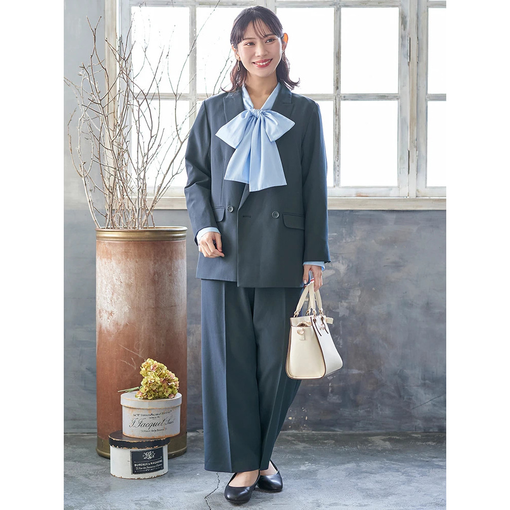 【Wクロス】ワイドパンツ(セットアップ可)27