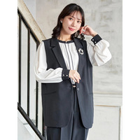 【Wクロス】テーラードベスト(セットアップ可)