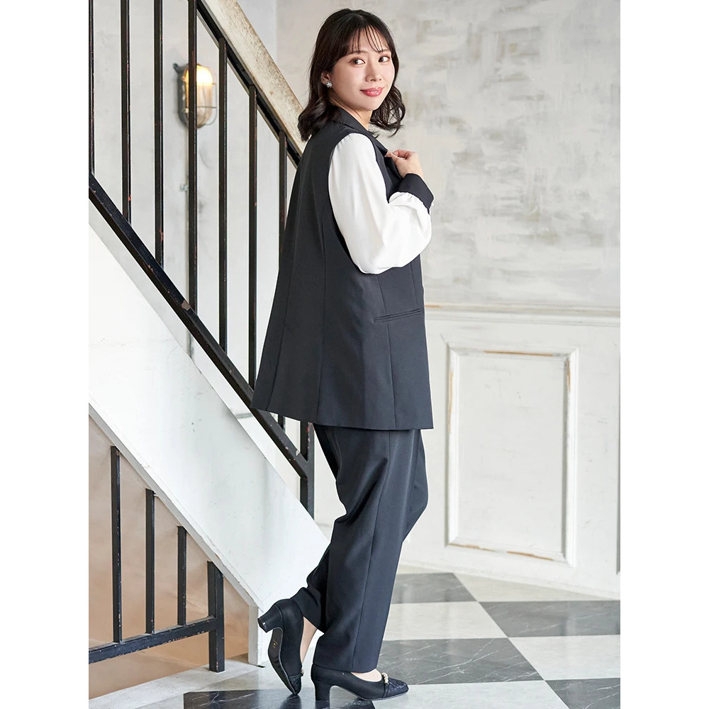 【Wクロス】テーラードベスト(セットアップ可)10