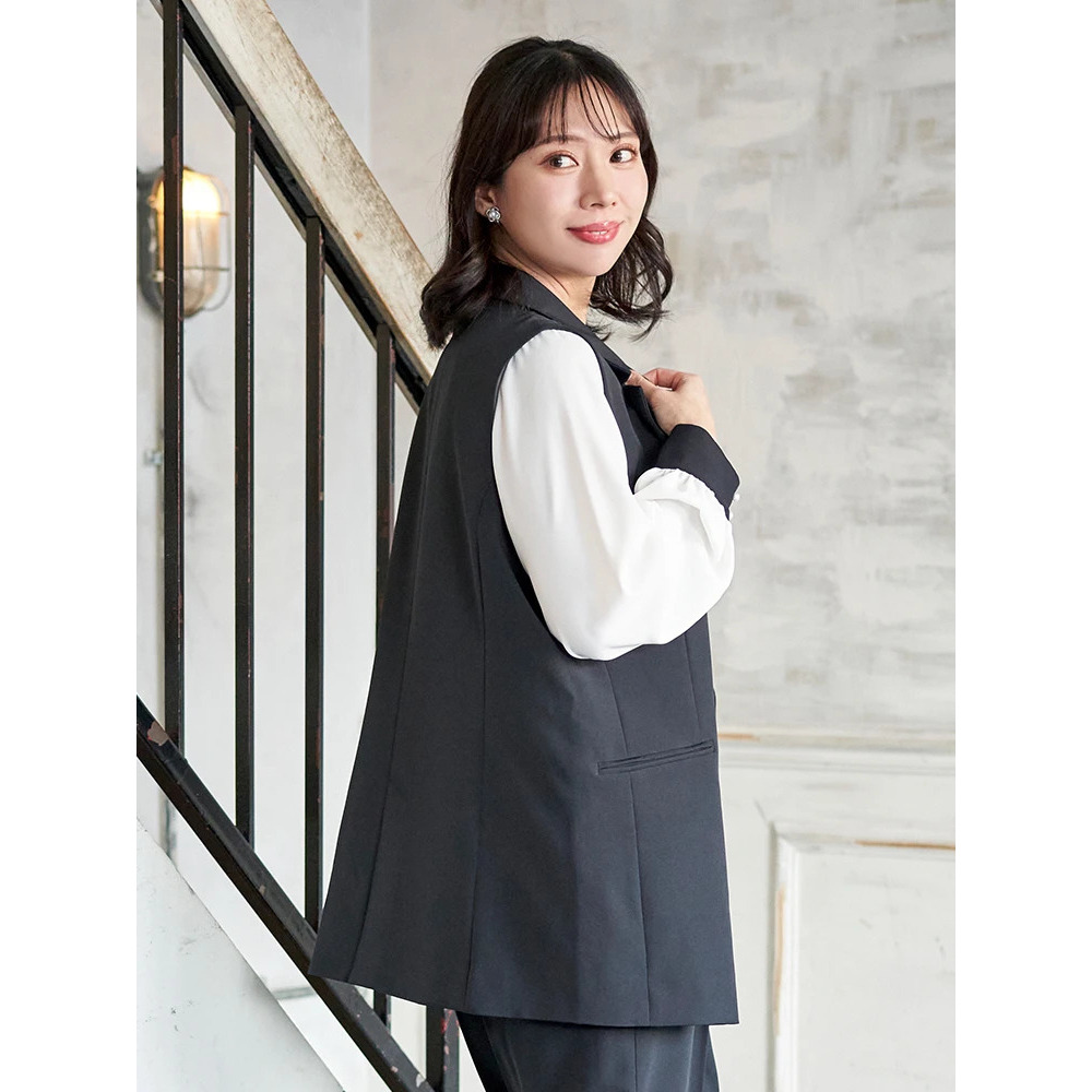 【Wクロス】テーラードベスト(セットアップ可)4