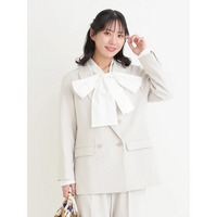 【Wクロス】Wボタンテーラードジャケット(セットアップ可)