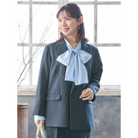 【Wクロス】Wボタンテーラードジャケット(セットアップ可)