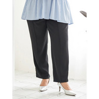 【Sasaki Mikiコラボ】裾スリットパールテーパードパンツ