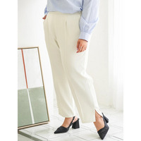 【Sasaki Mikiコラボ】裾スリットパールテーパードパンツ