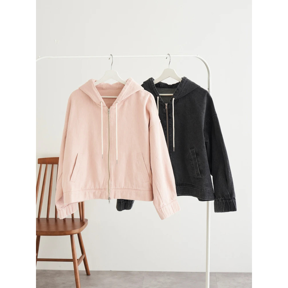 フードショートジャケット