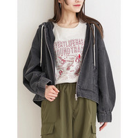 フードショートジャケット