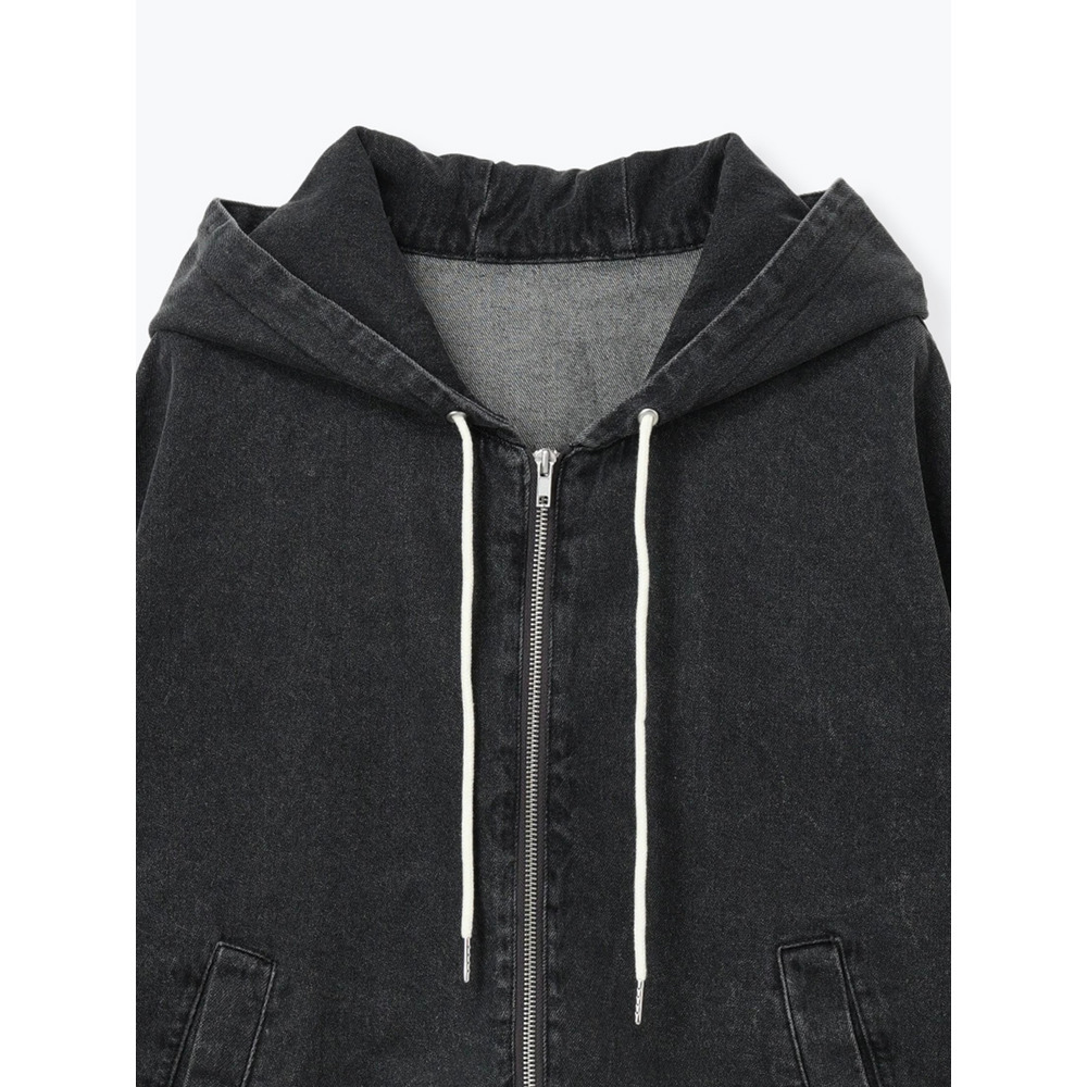 フードショートジャケット4