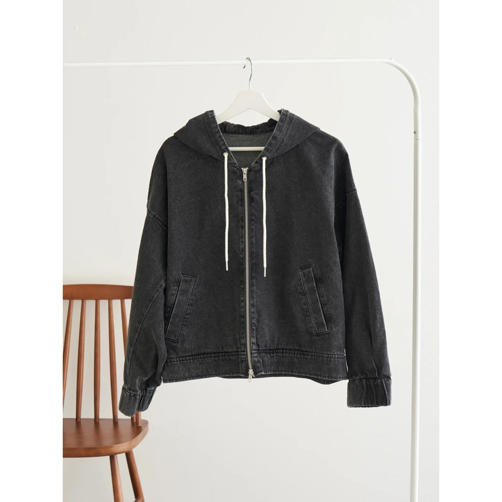 フードショートジャケット1