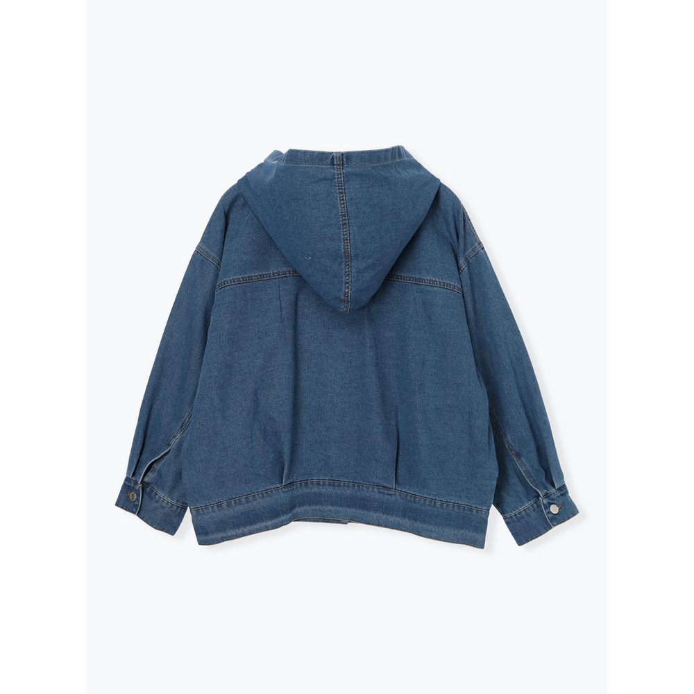 フード付きデニムジャケット19