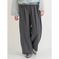 デニムイージーワイドパンツ