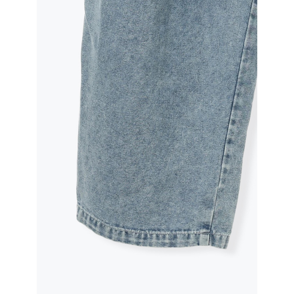 デニムイージーワイドパンツ30