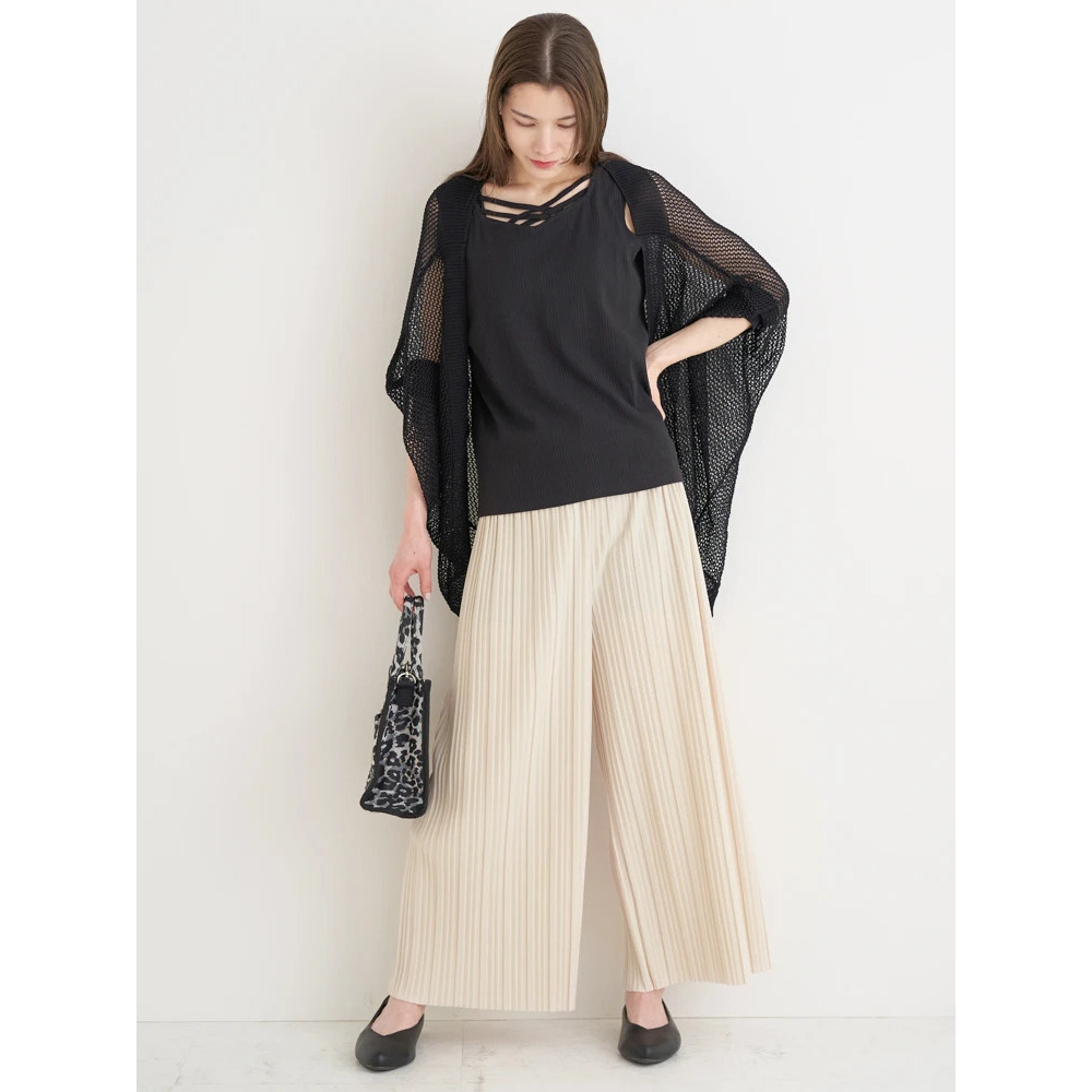 ランダムプリーツパンツ10