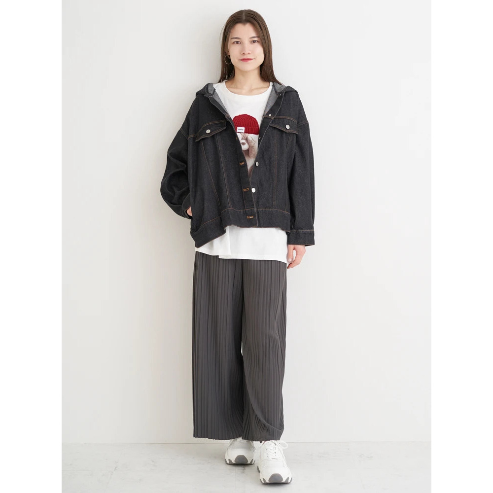 ランダムプリーツパンツ21