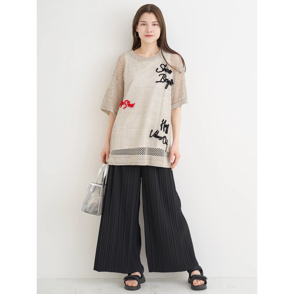 ランダムプリーツパンツ28