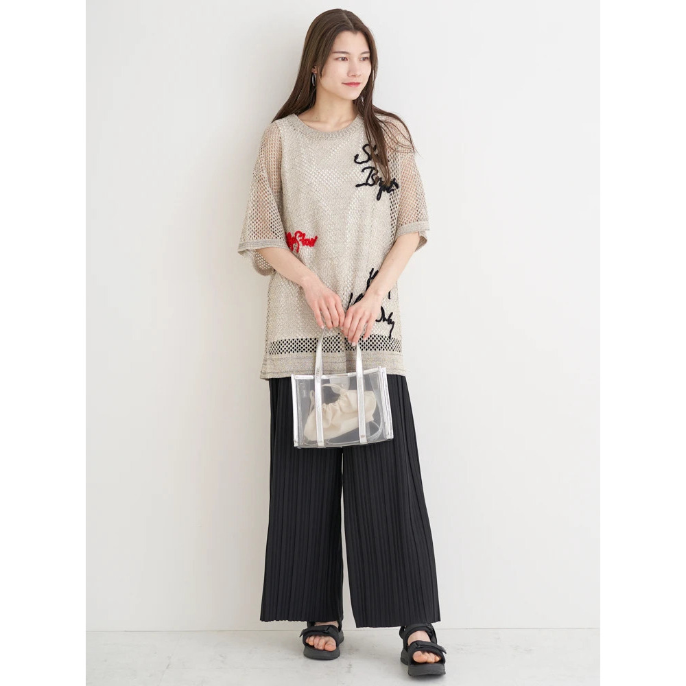 ランダムプリーツパンツ30