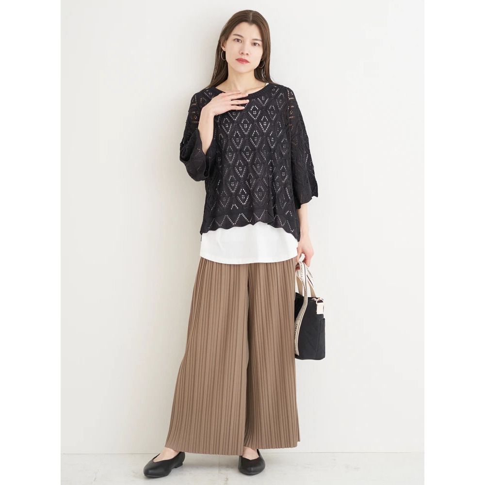 ランダムプリーツパンツ5