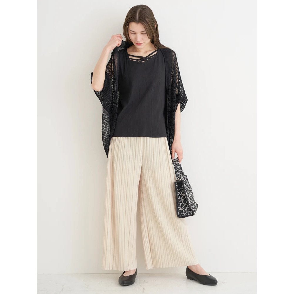 ランダムプリーツパンツ9