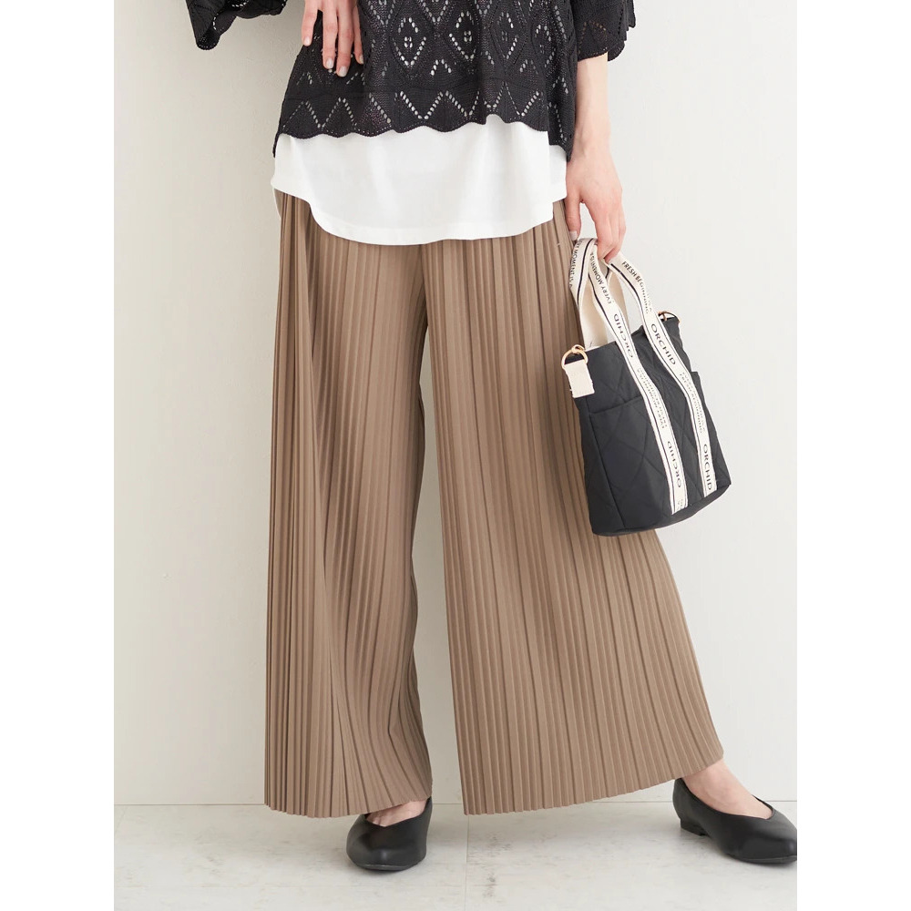 ランダムプリーツパンツ1