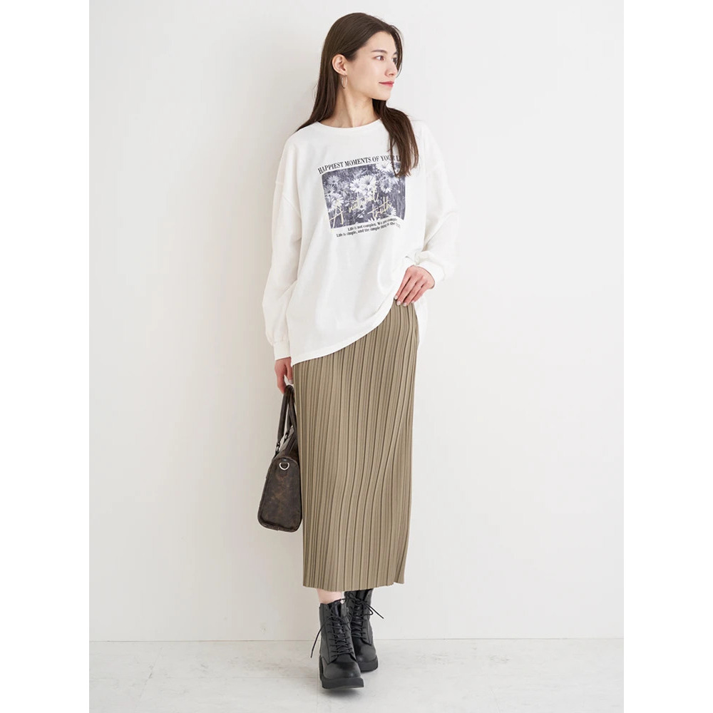 プリーツナロースカート11