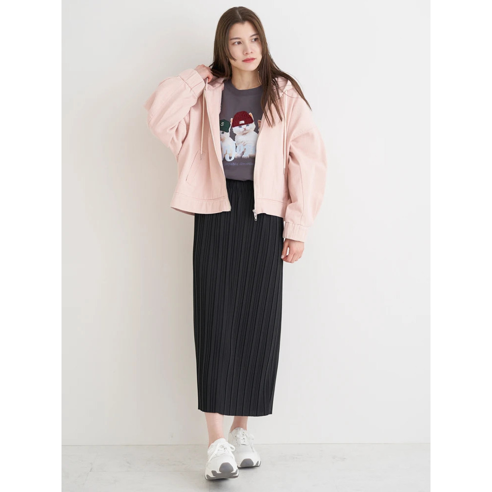 プリーツナロースカート26