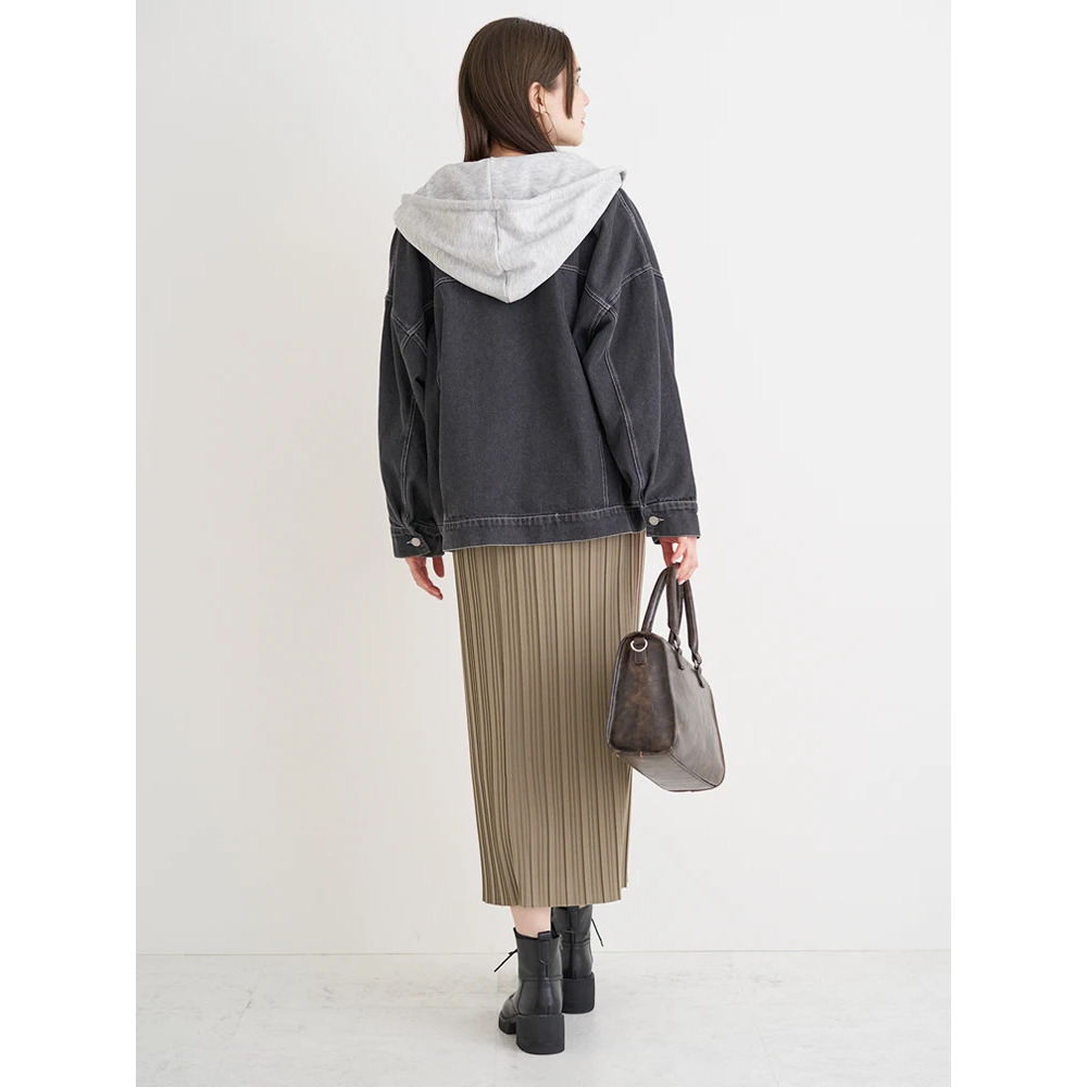 プリーツナロースカート9