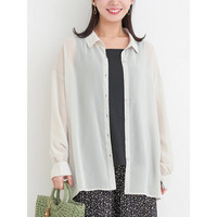 [SET]シアーシャツ×タンクトップ