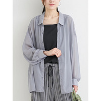 [SET]シアーシャツ×タンクトップ