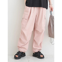 裾タックカーゴパンツ