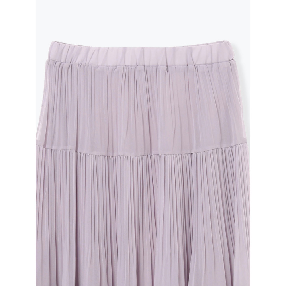 シフォンプリーツティアードスカート29