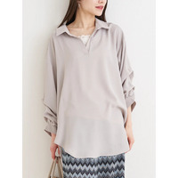 袖タックスキッパーBIGシャツ