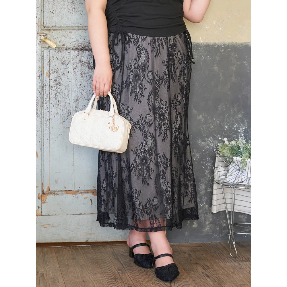 【Kannaコラボ】レースマーメイドスカート