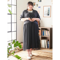 【Kannaコラボ】[SET]ジャケット×チュールジャンスカアンサンブル