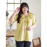 【Kannaコラボ】フリルチュニックブラウス