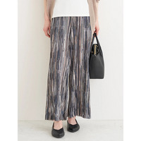 【セルフカット可能】アソート柄プリーツパンツ