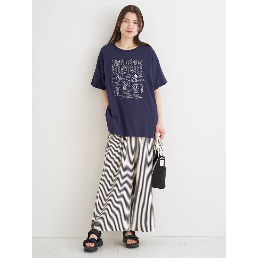 手書き風刺繍Tシャツ10