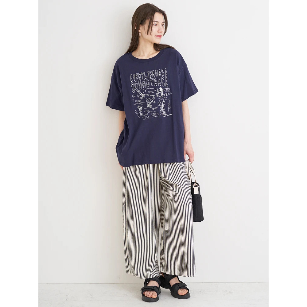 手書き風刺繍Tシャツ11