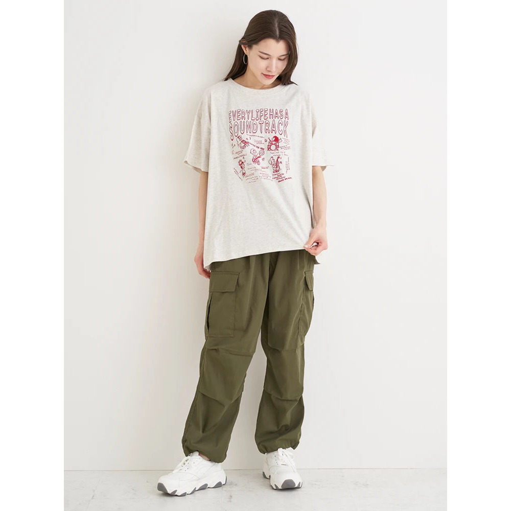 手書き風刺繍Tシャツ3