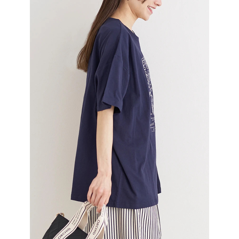 手書き風刺繍Tシャツ8