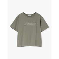 【接触冷感】ロゴ刺繍Tシャツ