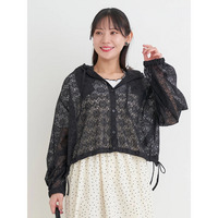 シアーレースフーディー