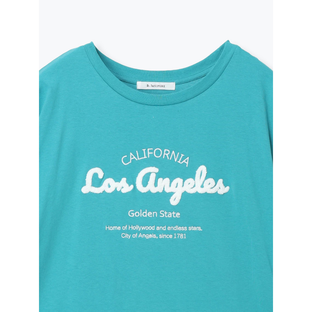 【接触冷感】サガラ刺繍ロゴTシャツ3